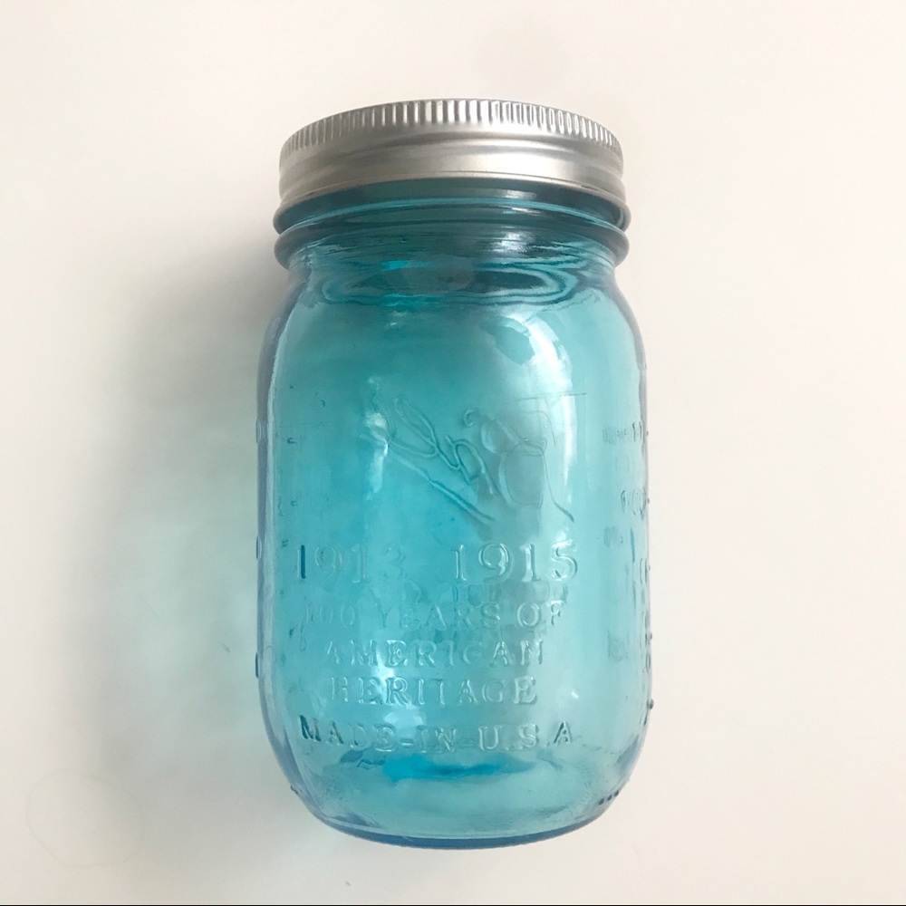 NWB Ball Mason Jar Heritage Collection Blue 6 Pint Jars 100 Year Limited Edition - Picture 8 of 9